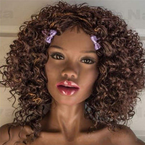 155cm ( 5.08ft ) Flat Breast Black WM Sex Doll Lisa - lovedollshop