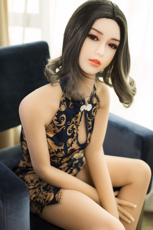 Asian 160cm Realistic Small Breast TPE slim Sex Dolls for Men Zirry - lovedollshops.com