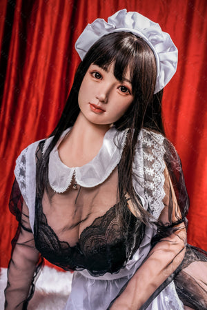 Bezlya Doll 155CM H Cup Black See Through French Maid Costume