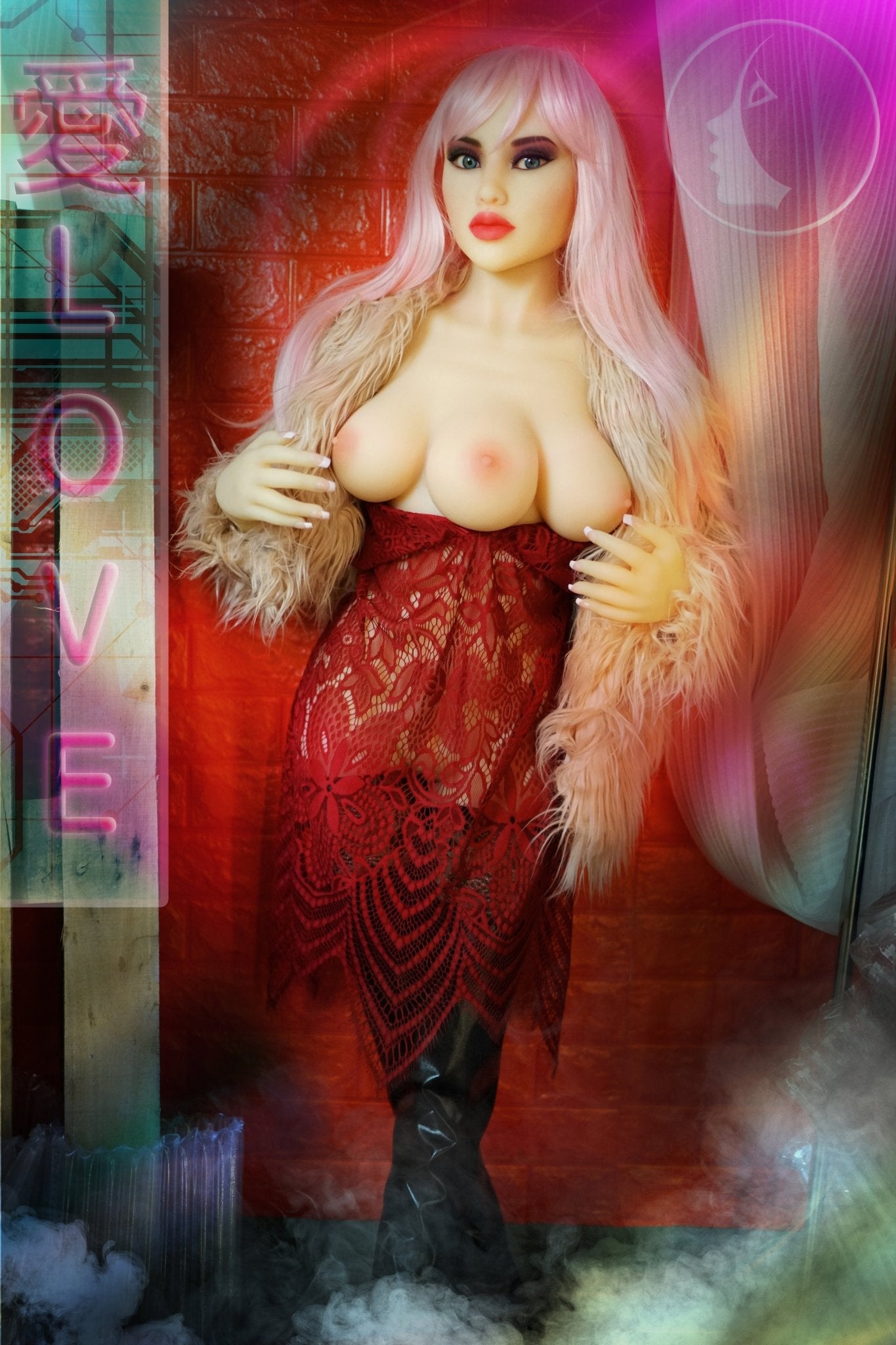 Doll-forever 146cm Three Breasts Fantasy Sex Doll Venus - lovedollshops.com