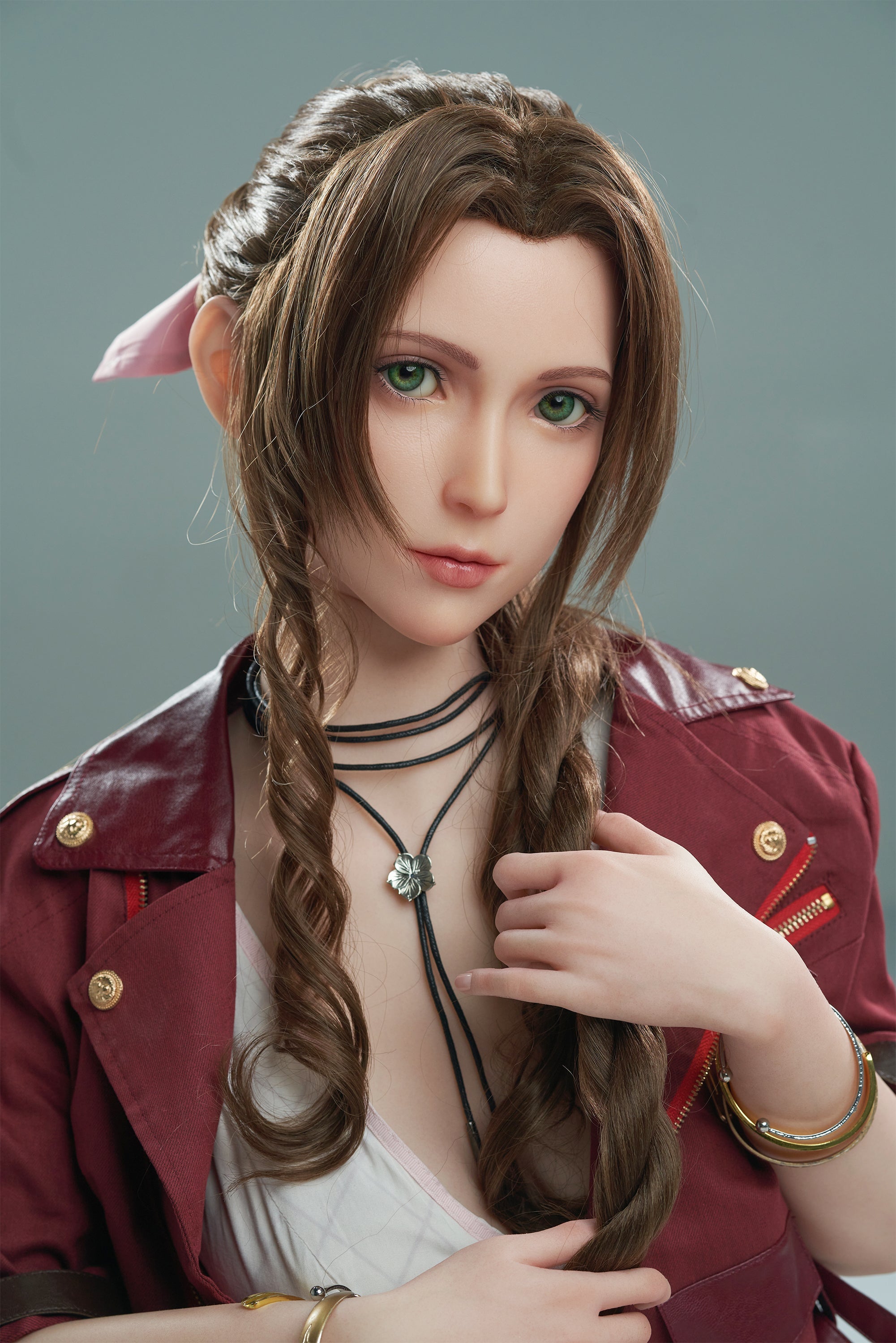 Game Lady 167cm Final Fantasy 7 Silicone Sex Doll Aerith Lady -  lovedollshops.com