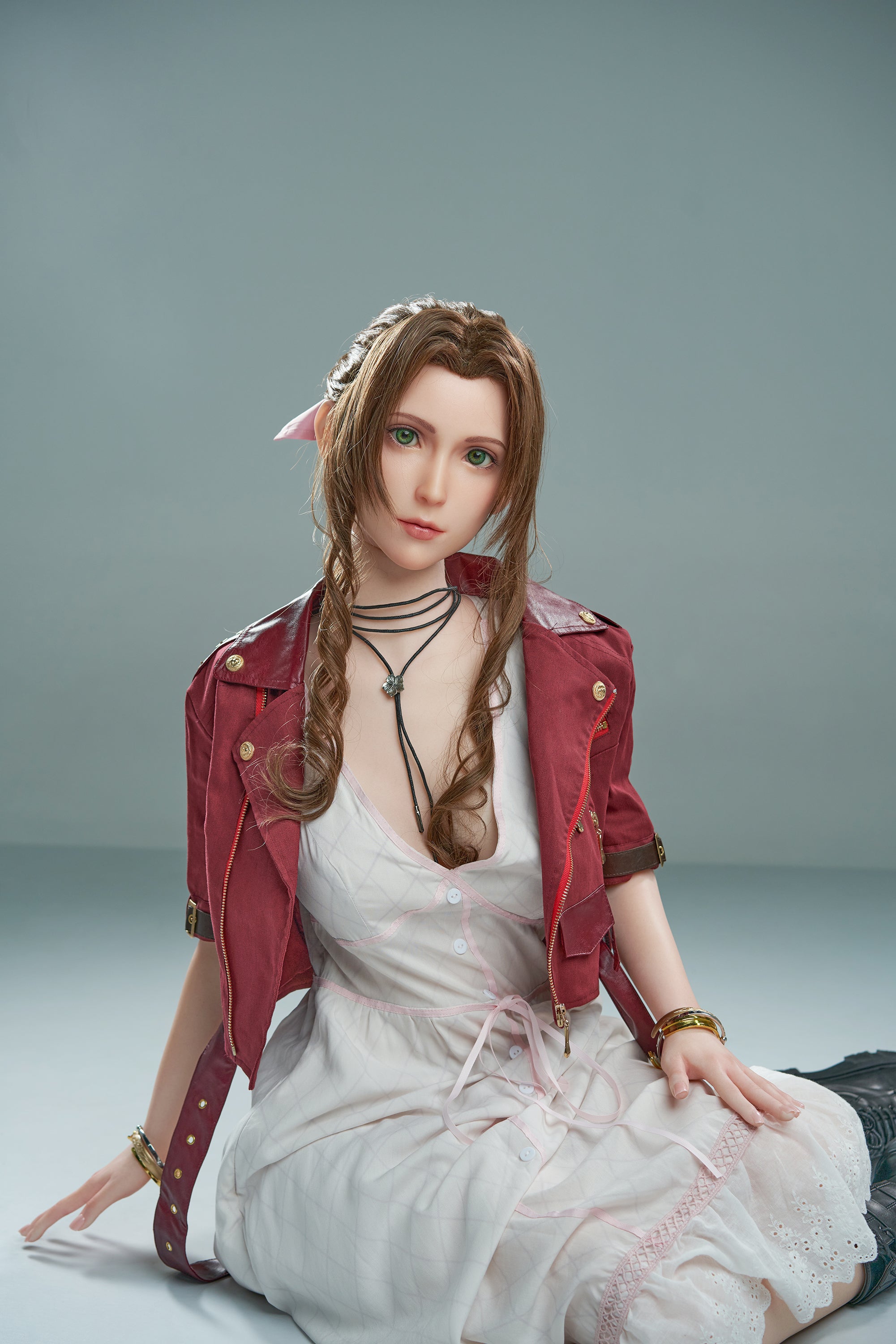 Game Lady 167cm Final Fantasy 7 Silicone Sex Doll Aerith Lady -  lovedollshops.com