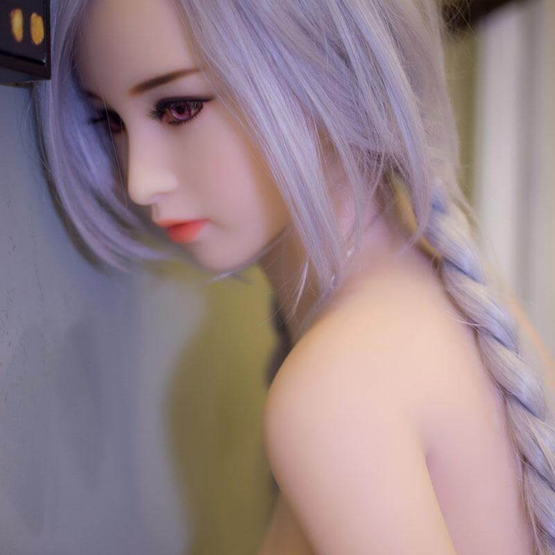 Japan 158CM simulation anime purple pupil purple hair fantasy sex