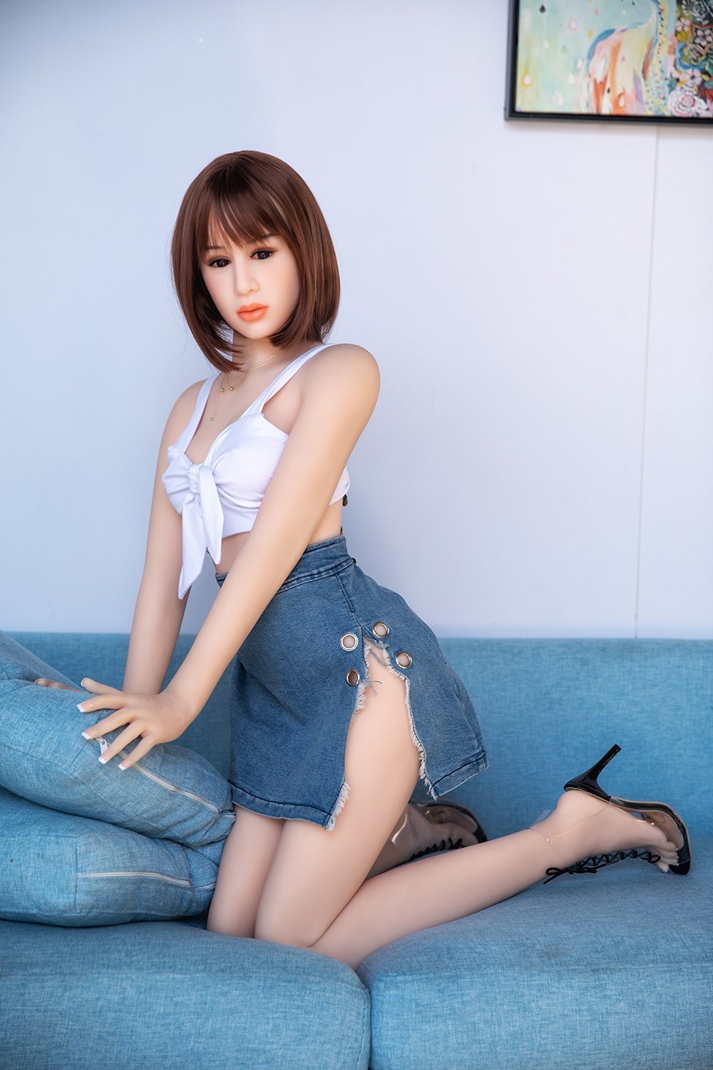 Jarliet 157cm B cup small breasts short hair quiet sex doll-Gongzi -  lovedollshops.com