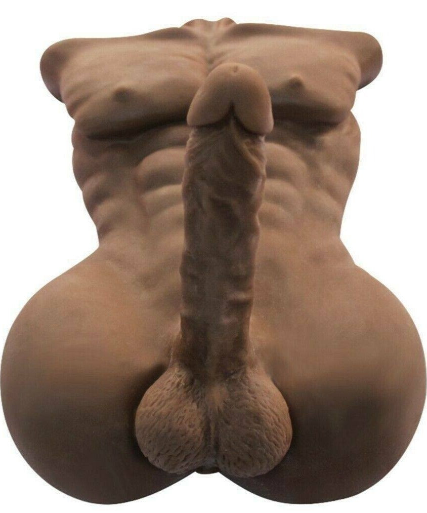 Lifelike Silicone Sex Doll Male Torso Adult Sex Toy Big Penis for Wome pic