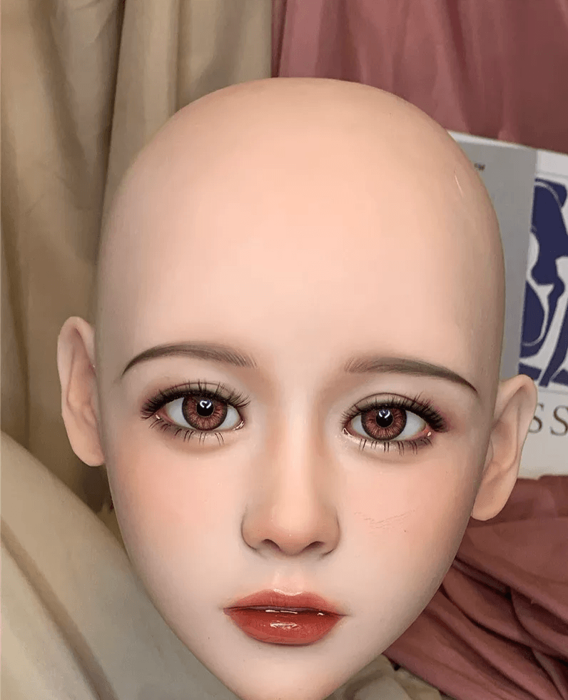 Realistic makeup tpe love sex doll head for sale only head Sasa