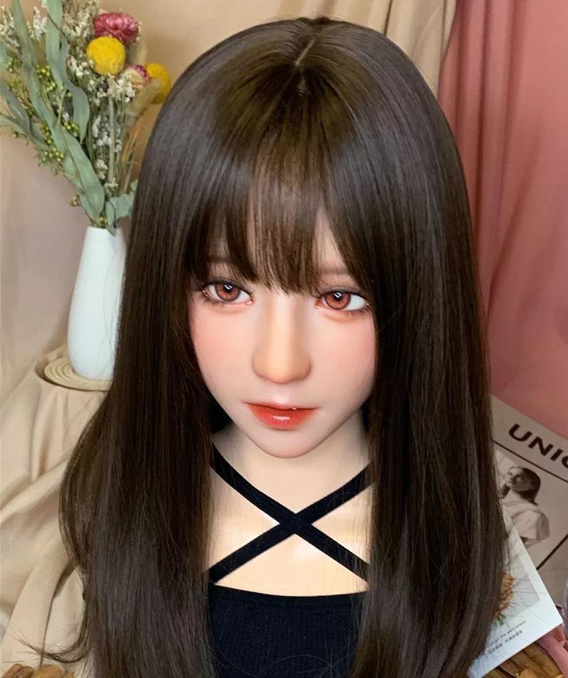 Realistic sex doll head top makeup tpe sex doll head-Mimi - lovedollshops.com