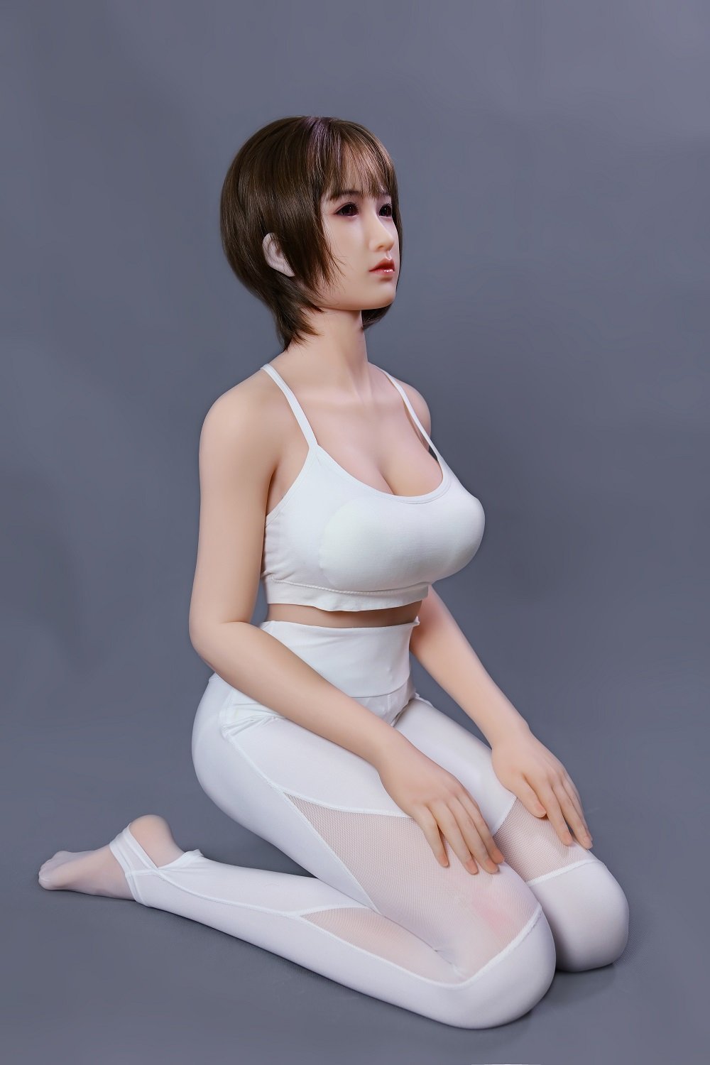 Sanhui Chinese 158CM Silicone Big Boobs Slim Flexible Sex Doll-Liluo -  lovedollshops.com